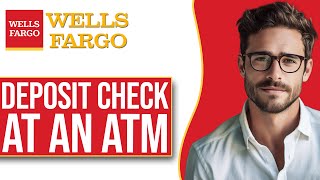 How To Deposit A Check At An ATM With Wells Fargo 2024 [upl. by Hazlip]