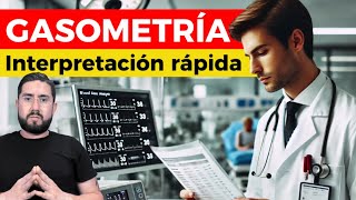 Gasometría arterial real 💉🩸 Ayúdame a interpretarla 😎 [upl. by Cirdes]