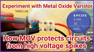 What Is A Metal Oxide Varistor  How MOV Protects Circuits From Voltage Spikes [upl. by Eniamrej916]