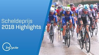 Scheldeprijs 2018  Full Race Highlights  inCycle [upl. by Seilenna]