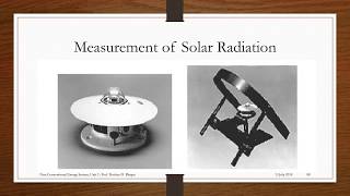 Solar Radiation  Pyranometer  Sunshine Recorder  Radiation Measuring Instrument [upl. by Hymen]