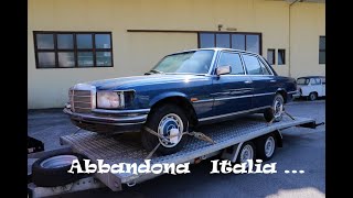 Abbandona lItalia la tedescona MERCEDES 280 [upl. by Brufsky330]