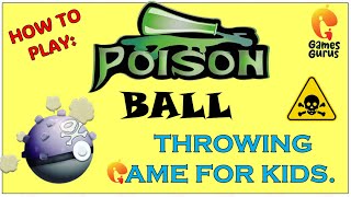 Poison Ball Throwing Game for kids  PhysedGames  Physed  Throwing game  PE  Elementary [upl. by Dragoon]