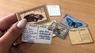 DIY Postcards Using Magazine Images [upl. by Eibbor559]