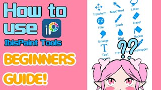 Ibis Paint X Tutorial for Beginners Part 1 How to Use Tools [upl. by Marie-Ann905]