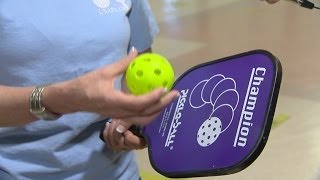 Pickleball a hit among seniors in Stratford [upl. by Layney]