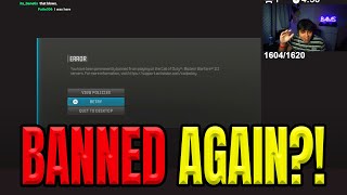 PERMA BANNED AGAIN  Cheaters in Call of Duty MW3 Warzone [upl. by Niamrej]