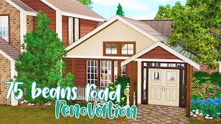 75 BEANS ROAD RENOVATION 🏡 the sims 3 speed build [upl. by Lihcox]