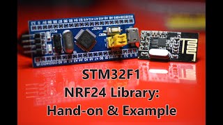 104  STM32F1 NRF24 Library Quick setup and example [upl. by Ahseniuq510]