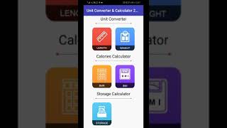 Unit Convert amp Calories Calculator [upl. by Goodwin]