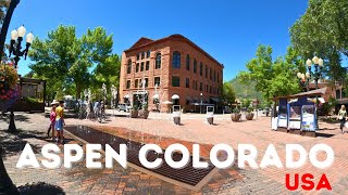 Aspen Colorado Walking Tour  Worlds Most Expensive Town [upl. by Annij681]