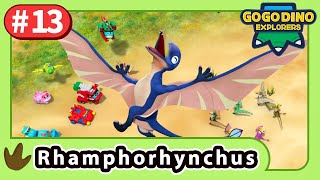 GOGODINO EXPLORERS  EP13 Rhamphorhynchus Protector of Sky  Dinosaur  Kids  Cartoon  Season 4 [upl. by Dub]