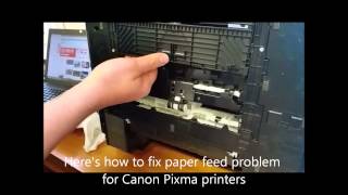 How to fix a Canon paper feed problem [upl. by Deering814]