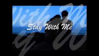 STAY WITH ME  Martin Nievera w Lyrics [upl. by Phionna]