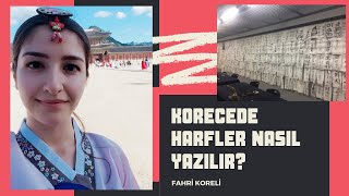 KORECEDE HARFLER NASIL YAZILIR Korece 2 Ders [upl. by Delano]