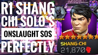 R1 7 Shang Chi Solo’s SoS2 Onslaught Perfectly Spring of Sorrow Double Objectives MCOC [upl. by Ardella699]