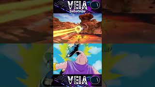 Dragon Ball Sparking Zero Game vesus Anime Goku Vegeta Comparison Game Anime shorts [upl. by Joyann560]