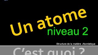 Cest quoi un atome  Atomistique Complément de Niveau 2 de la Science des Matériaux [upl. by Rohn141]