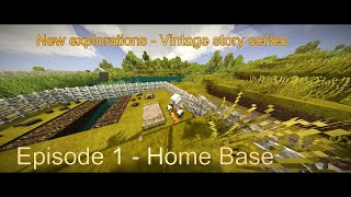 New Explorations  Vintage Story  Episode 1 [upl. by Nomahs]