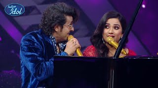 Wow  Sonu Nigam amp Shreya Ghoshal First Time Duet Performance  Indian Idol Season 14  2024 [upl. by Nyrem84]