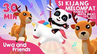 Si Kijang Melompat Panda Si Mata Bulat dan Lagu Lainnya  30 Menit Kompilasi Lagu Anak Indonenesia [upl. by Kecaj]