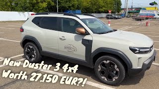 Dacia Duster 2024 4x4 InDepth Walkaround Exterior Interior [upl. by Newcomb]