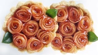 How to Make Apple Pie  Rose Tart 로즈 애플 파이 만들기  사과 타르트 한글자막 [upl. by Sindee]