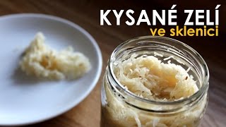 DOMÁCÍ KYSANÉ ZELÍ  recept [upl. by Aitat]