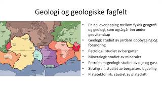 Grunnkurs i geografi  Fysisk geografi samfunnsgeografi og geologi [upl. by Chaudoin]