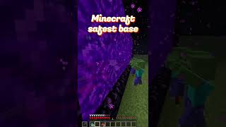 Minecraft safest baseshortsminecraftPlay with ALPHA [upl. by Stead]