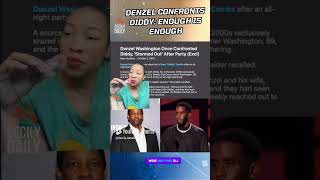 Denzel CALLS OUT Diddy at PARTY You Wont Believe Why [upl. by Aramad776]