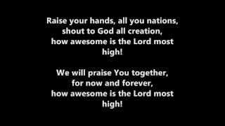 Awesome is the Lord most high lyrics  MMC worship team [upl. by Prisca]