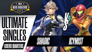 SHADIC Corrin vs IcyMist Samus  Ultimate Singles Losers Quarters  The Big House 11 [upl. by Sinoda484]