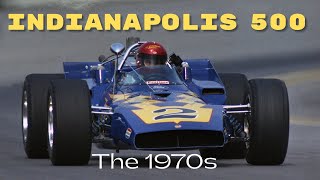 Indianapolis 500  The 1970s [upl. by Chadd499]