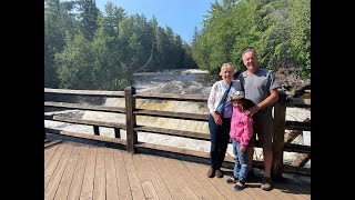 TAHQUAMENON FALLS in the UP of Michigan [upl. by Lebanna899]