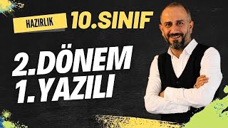 10 Sınıf Matematik 2 Dönem 1 Yazılı Hazırlık PDF yazılıyahazırlık [upl. by Helga84]