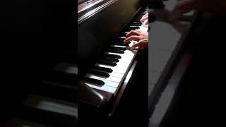 Bach Bourree on piano [upl. by Nemsaj860]