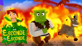 Minecraft FIVE NIGHTS AT FREDDYS 4 EscondeEsconde [upl. by Moody154]