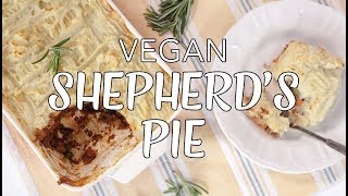 HOW TO MAKE VEGAN SHEPHERDS PIE  The Edgy Veg [upl. by Swope]