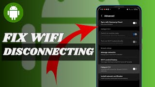 How To Fix WIFI Keeps Disconnecting Issue On Android [upl. by Adamo]