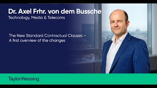 The New Standard Contractual Clauses – A first overview of the changes [upl. by Stig]