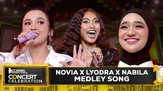 Novia X Lyodra X Nabila  Medley Song  INDONESIAN TELEVISION AWARDS CONCERT CELEBRATION 2023 [upl. by Nerissa]