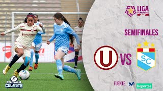 Universitario 10 Sporting Cristal  Liga Femenina FPF  Formativo Celeste [upl. by Eiuqcaj]