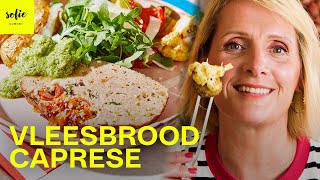 Vleesbrood Caprese met Krieltjes en Groenten  Airfryer Recept  Sofie Dumont [upl. by Lucine]