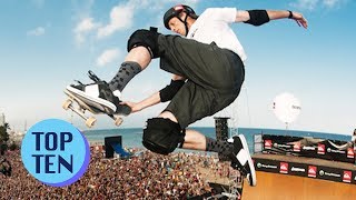 Top 10 Extreme Sports Moments of All Time [upl. by Skip]