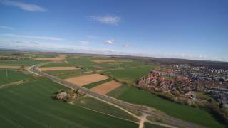 Schweinfurt von oben  Eselshöhe  Gartenstadt [upl. by Garin]