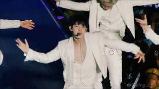 HD Fancam 180818 MONSTA X Wonho Focus  quotJealousyquot  Ending  Kwave 3 Music Festival 2018 [upl. by Dyl]