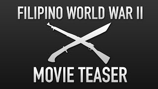 Unsurrendered 2 Teaser Official  Filipino World War II Movie [upl. by Yoral]