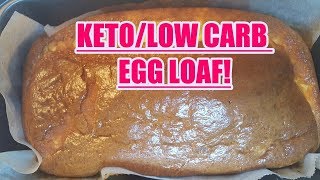 EASY KETO EGG LOAF  Fried up as KETO FRENCH TOAST  Laliland  Episode 172 [upl. by Asiel]