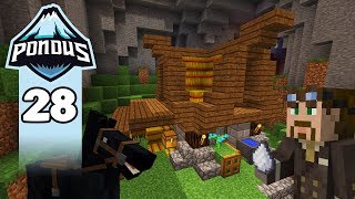 Pondus 28  BYGGERI MED GRIB  Dansk Minecraft [upl. by Eadnus]